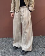 CATSSTAC Drape Wide-leg Trousers