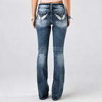 Wing Bootcut Jeans