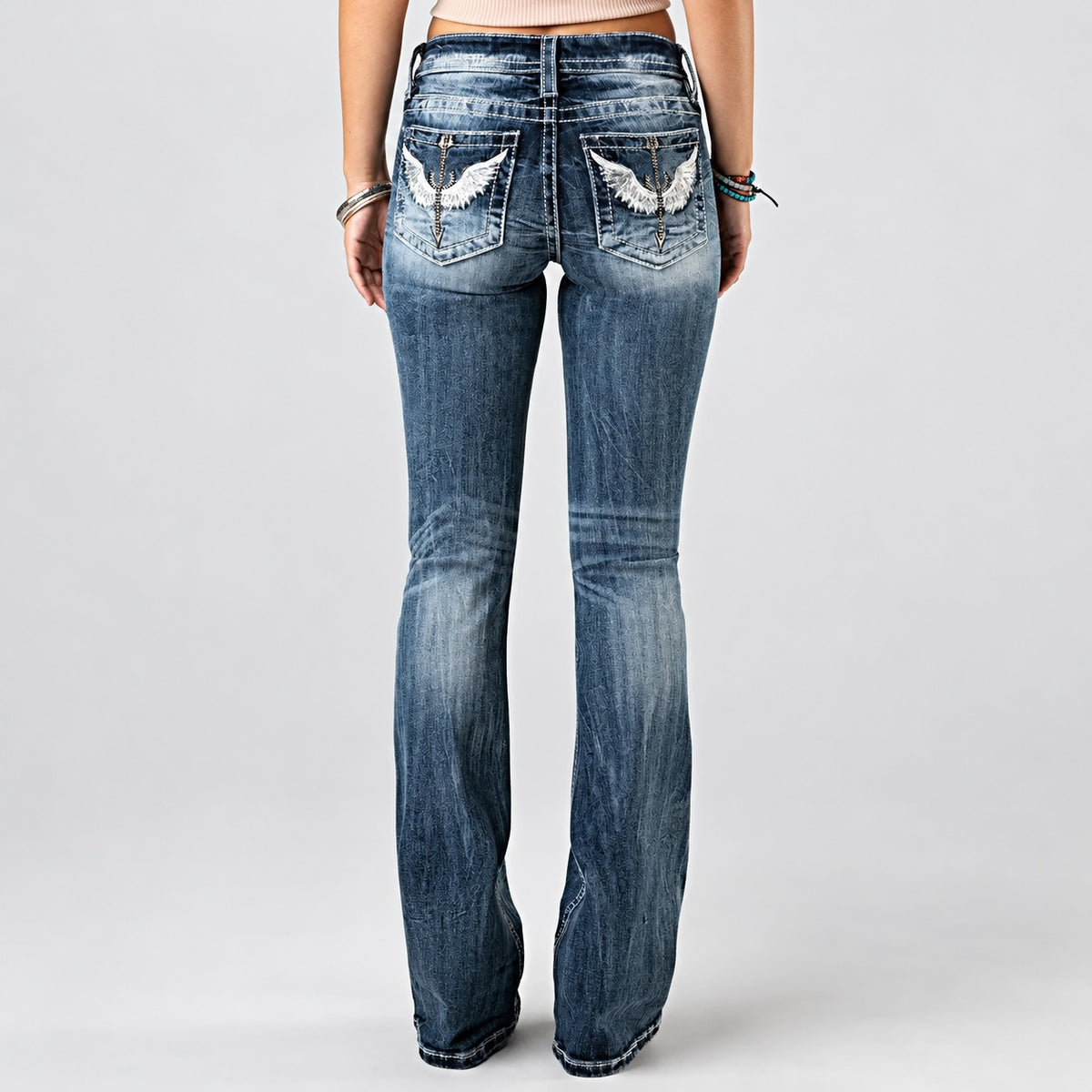Wing Bootcut Jeans