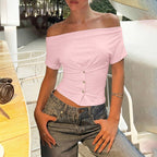 EYE Archive Cowl Neck Top