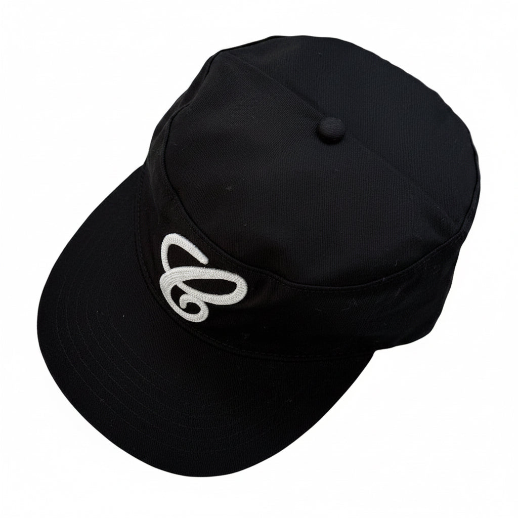 EYE Archive Flat Brim Cap in Black