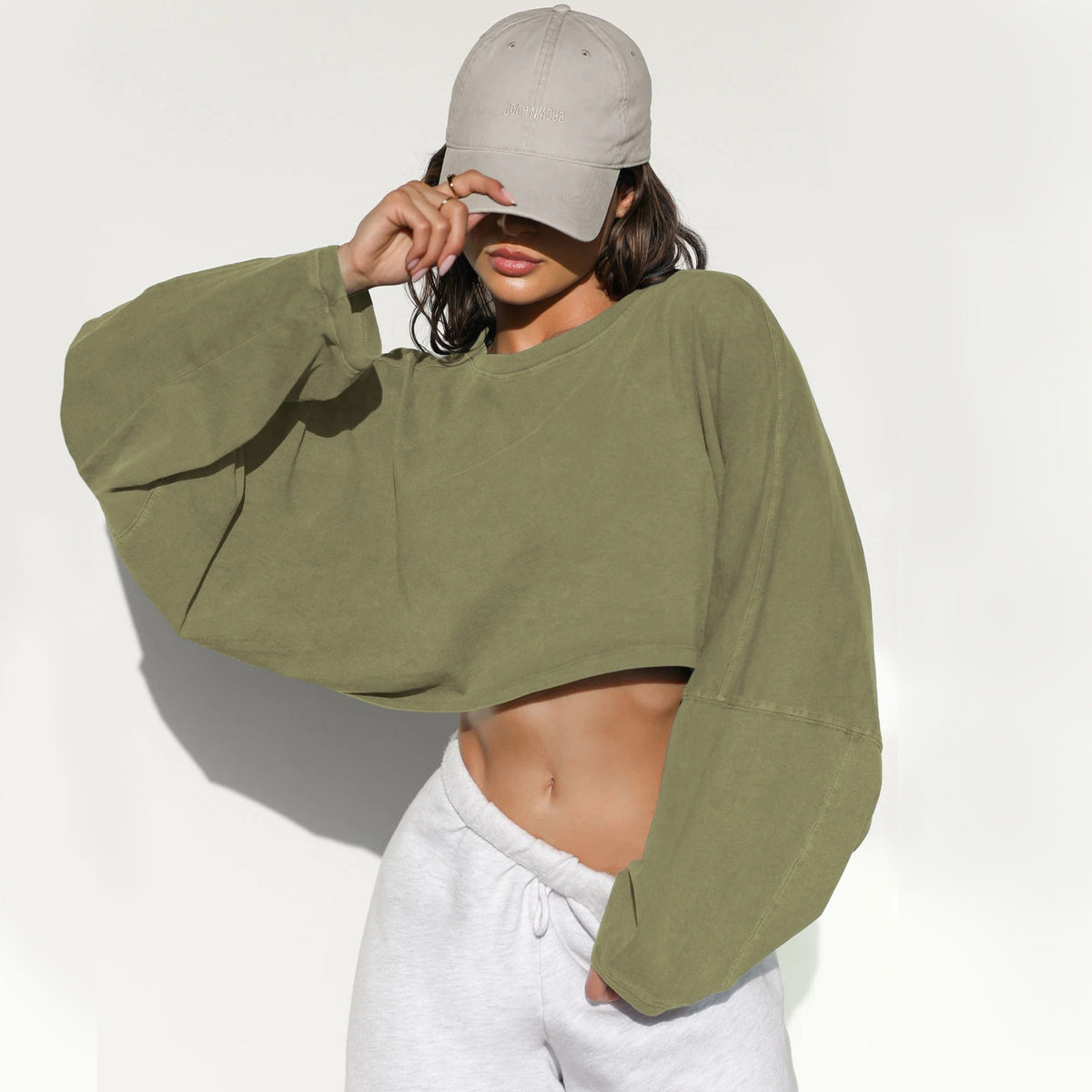 Ivy Crop Sweatshirt