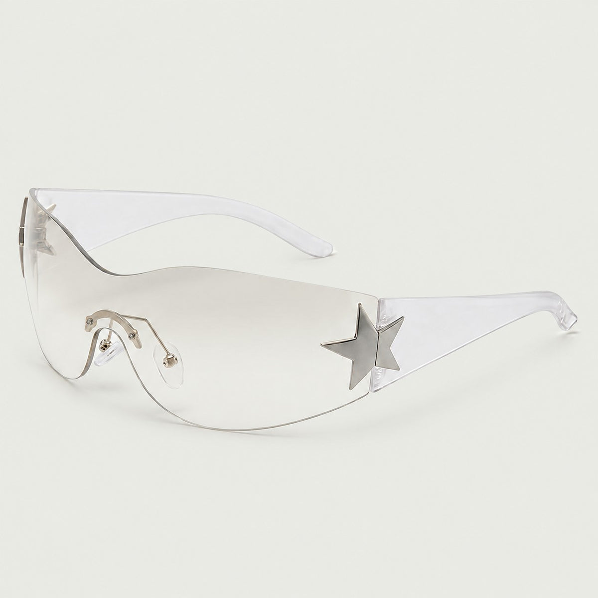 EYE Archive Nova Sunglasses in clear champagne
