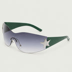 EYE Archive Nova Sunglasses in green gradient