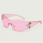 EYE Archive Nova Sunglasses in pink blush