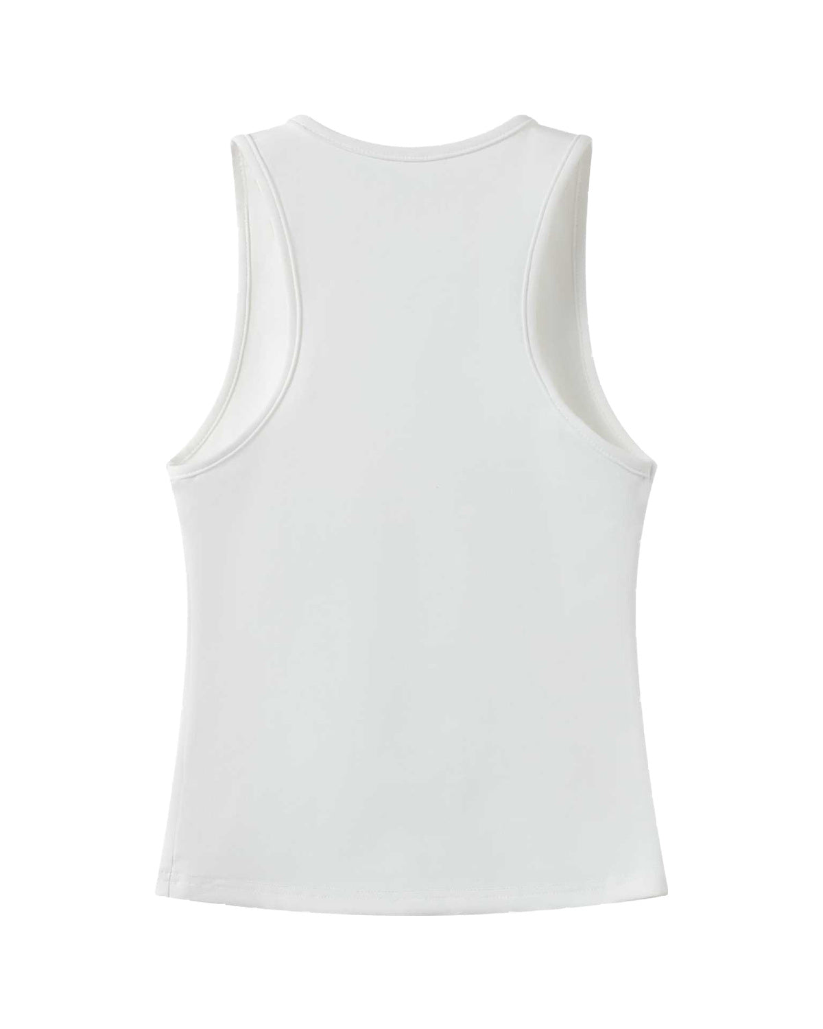 EYE Archive Racer Tank, square-neck racer-back tank top, white, racer back