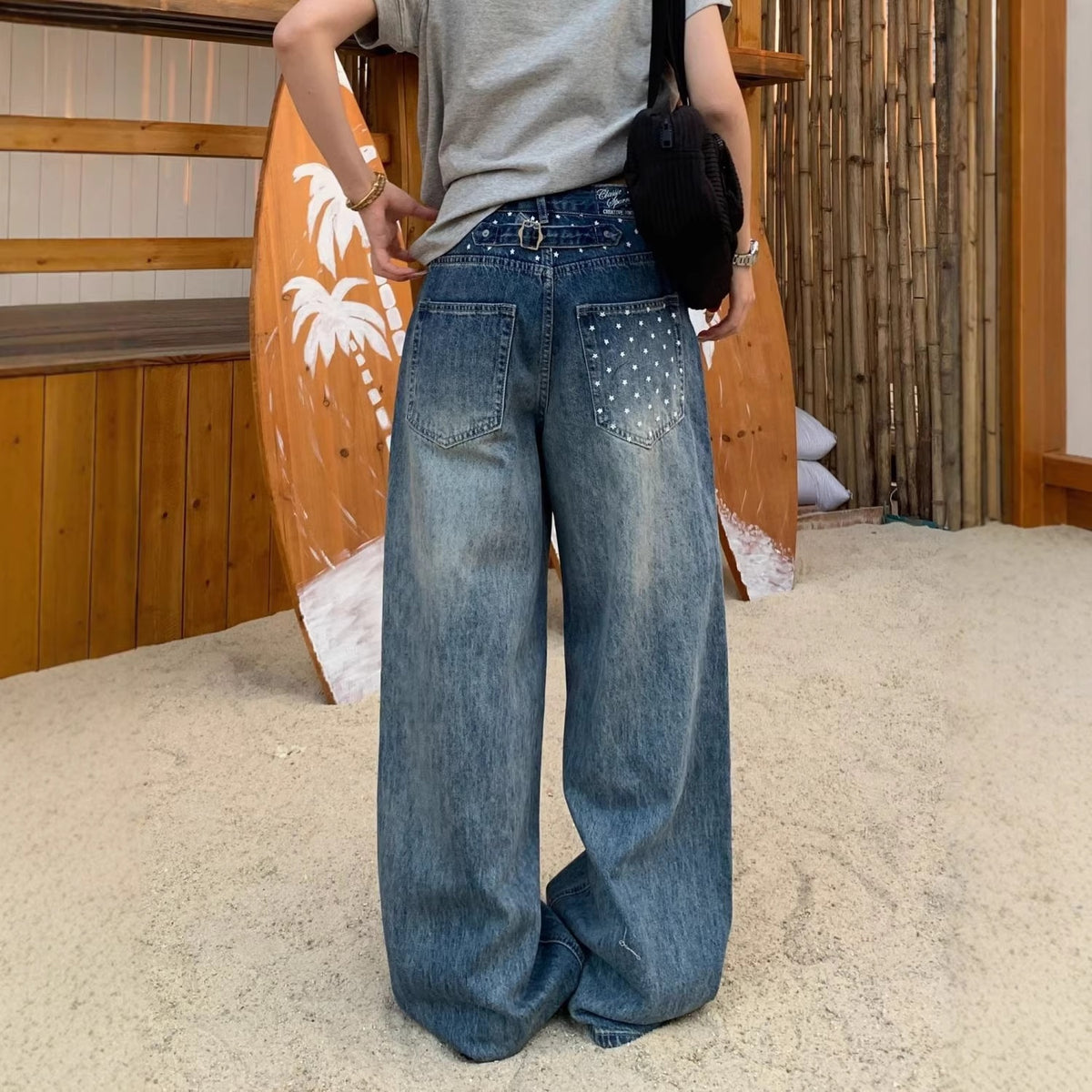 EYE Archive Star Baggy Jeans