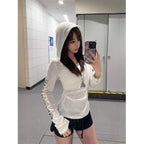 EYE Archive Star Hooded Top
