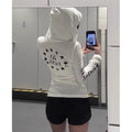 EYE Archive Star Hooded Top