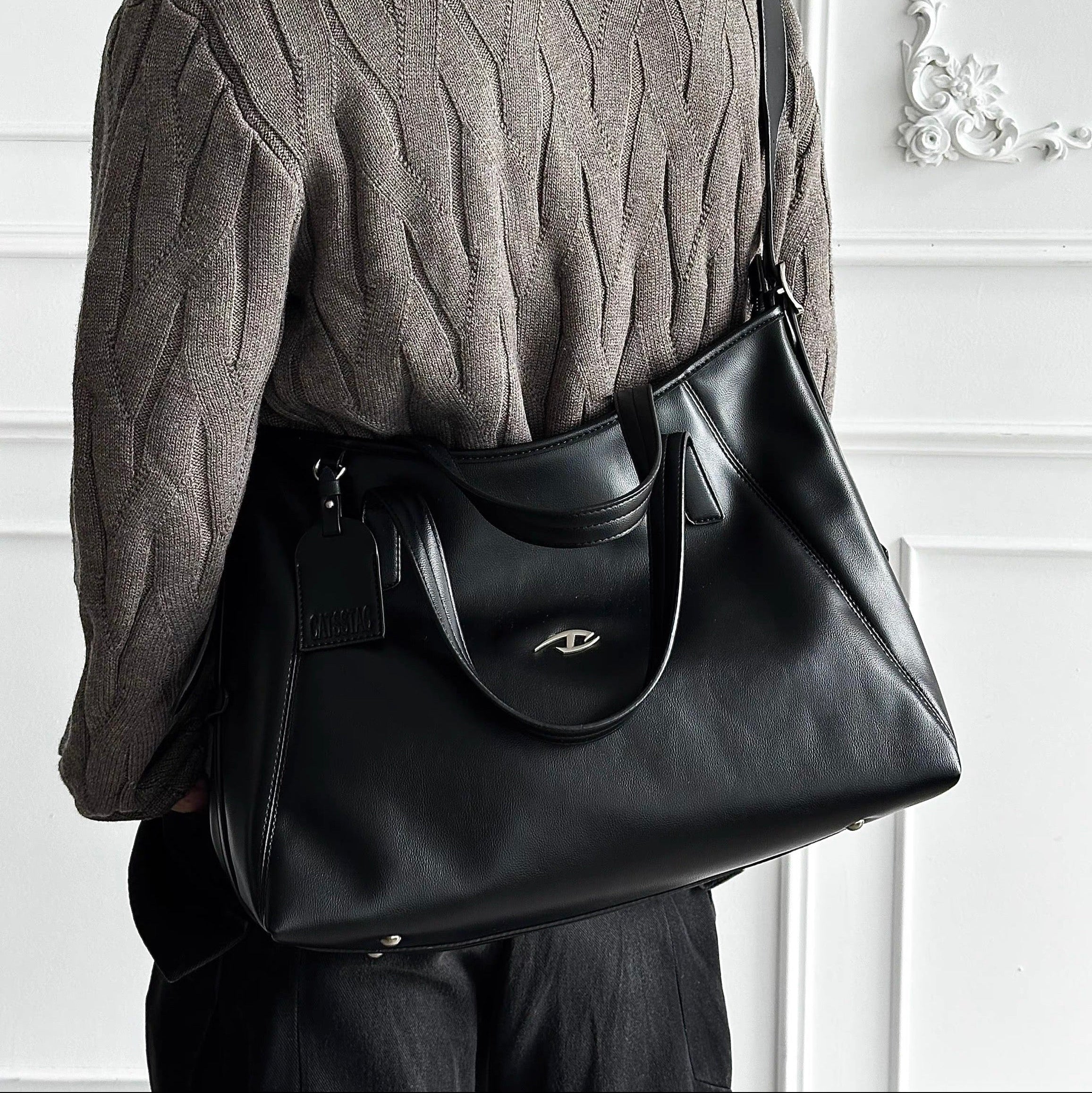 CATSSTAC Mika Leather Tote