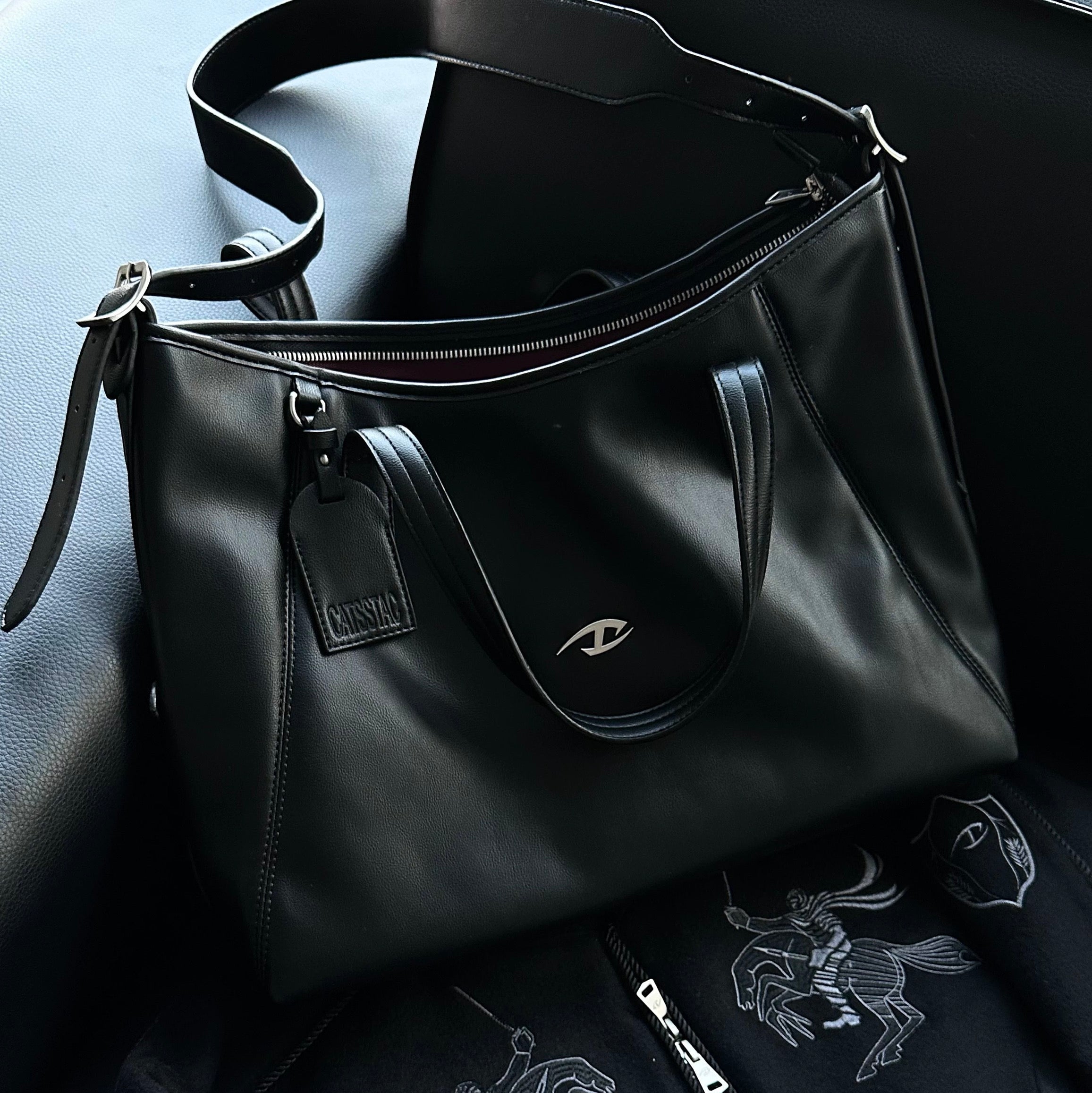 CATSSTAC Mika Leather Tote