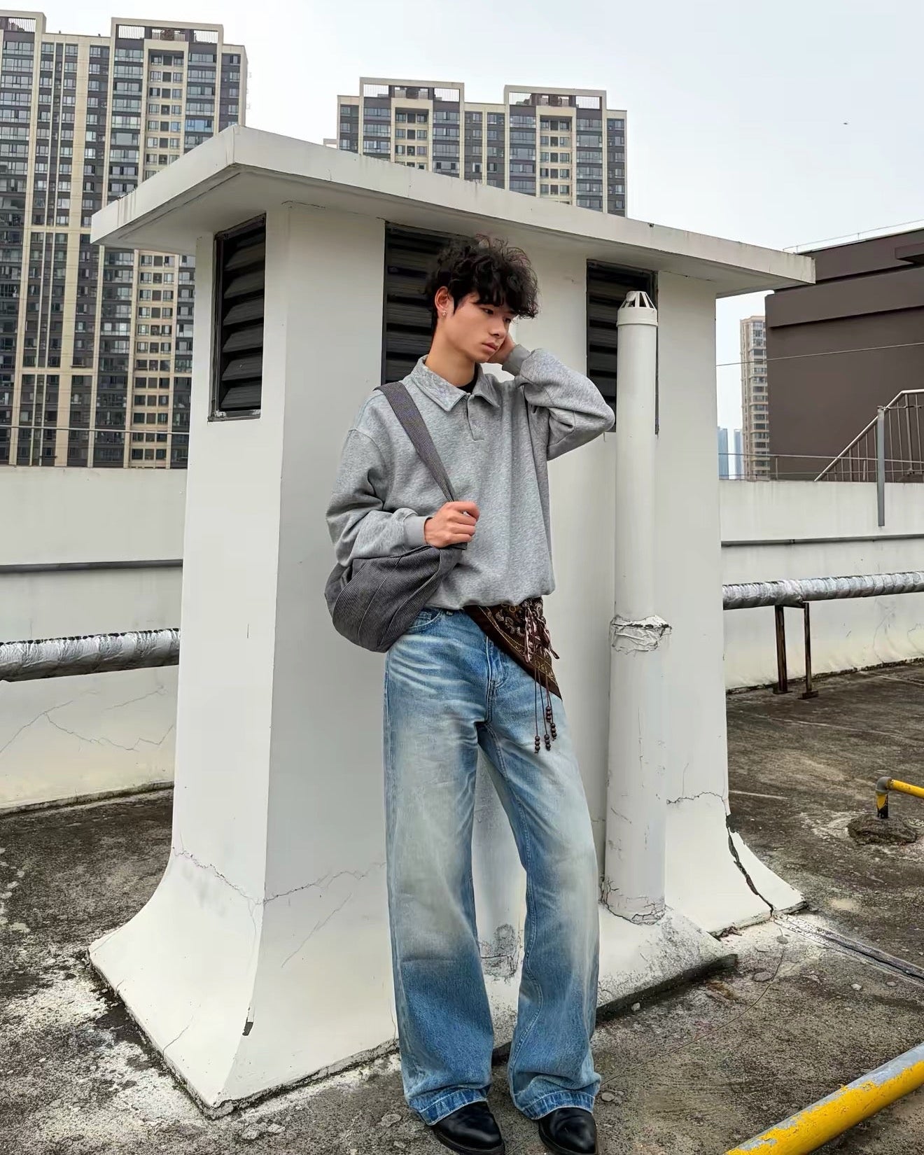 TAICHIISM Glacier Ripples Jeans