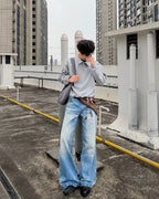 TAICHIISM Glacier Ripples Jeans