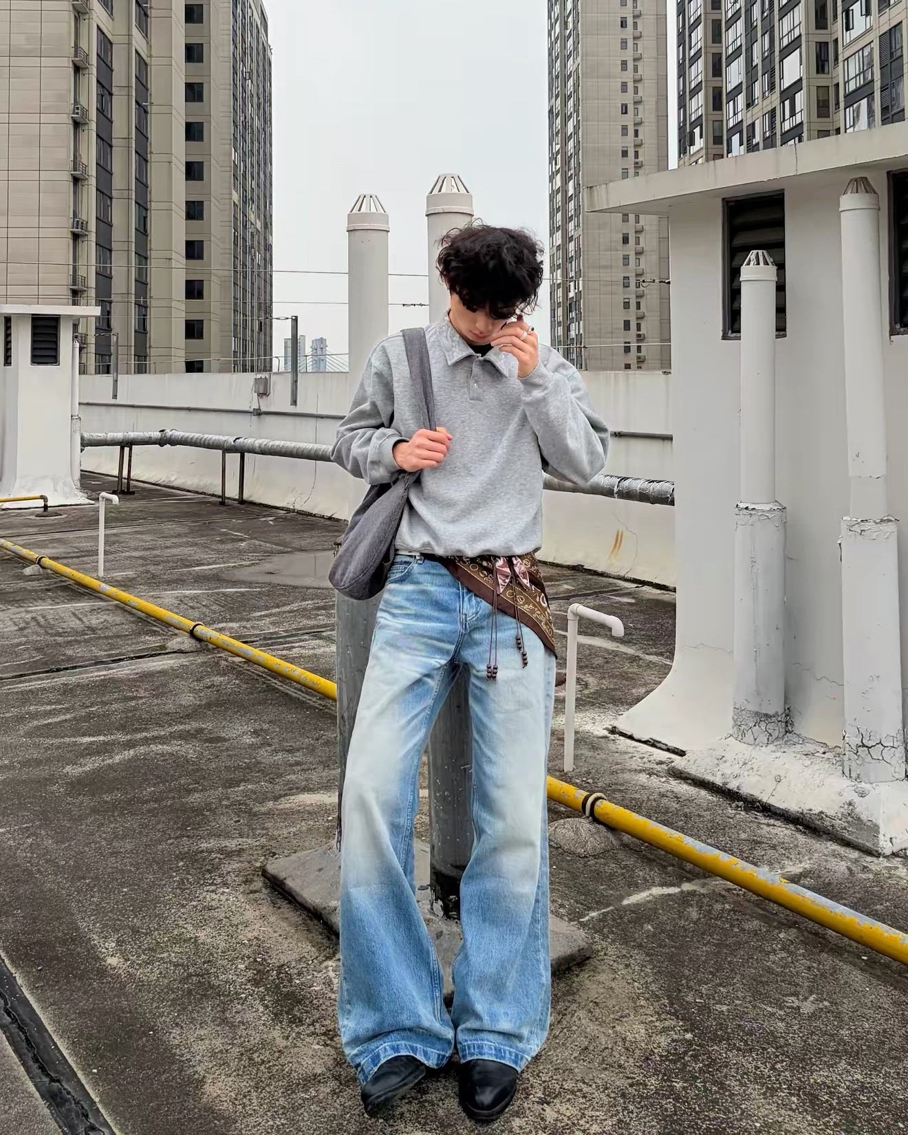 TAICHIISM Glacier Ripples Jeans