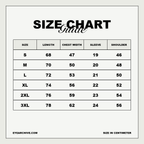 Kira Pink Camo Tee size chart