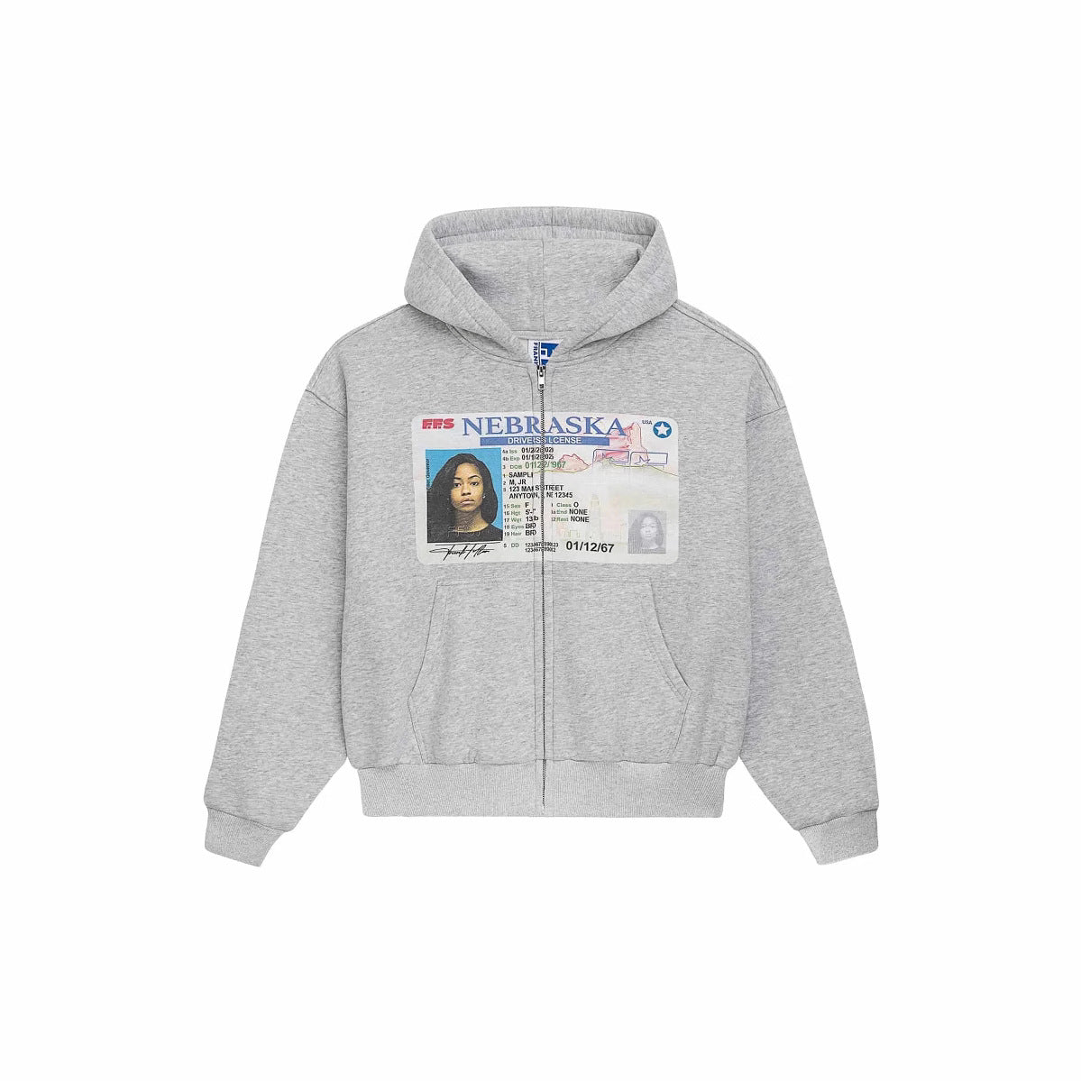 Europe and the United States Wholesale Personality Print Zipper Sweatshirt Long Sleeve Pullover Hoodie Retro Jacket Street Trend Y2K