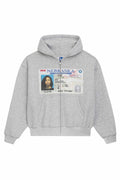 Europe and the United States Wholesale Personality Print Zipper Sweatshirt Long Sleeve Pullover Hoodie Retro Jacket Street Trend Y2K
