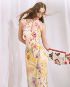 OFAKIVA "Flower" Qipao & Slip Dress