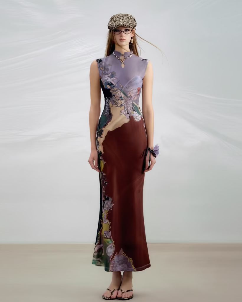 OFAKIVA "3" Maxi Dress