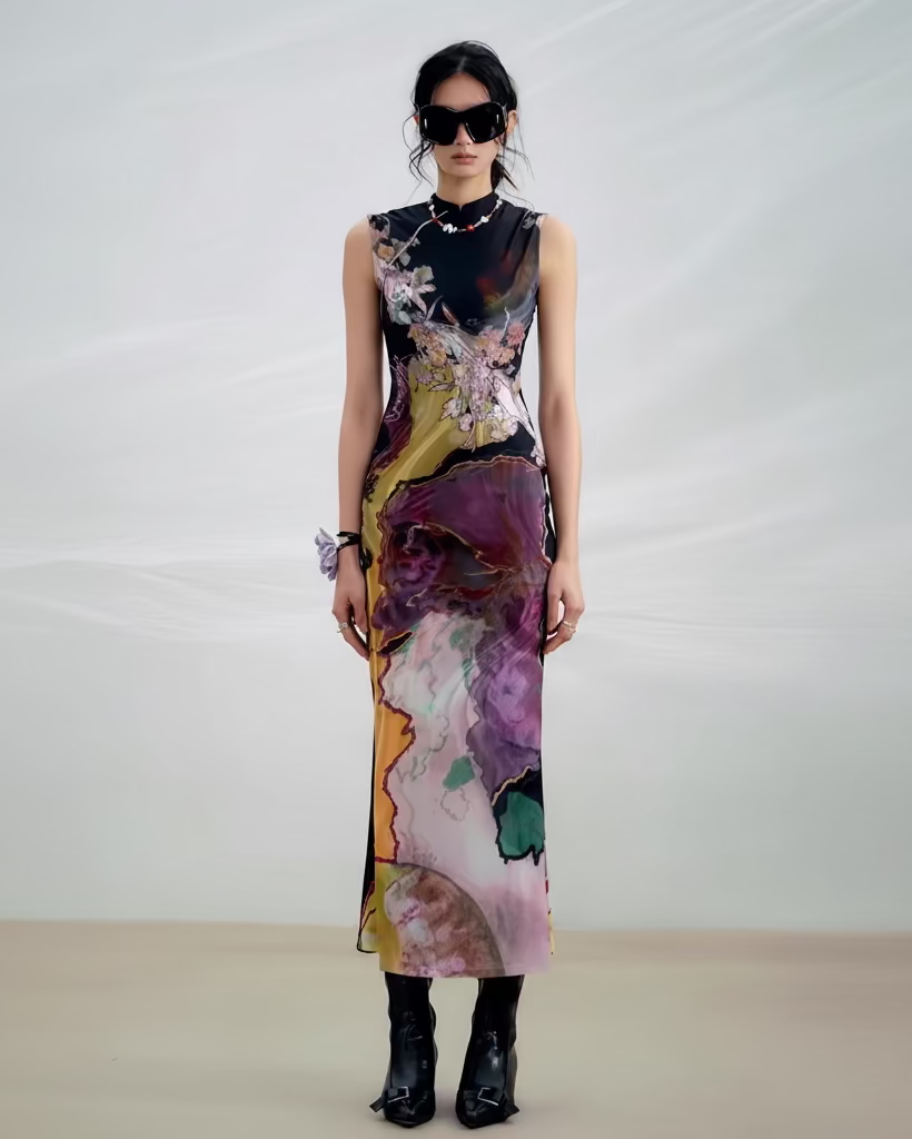 OFAKIVA "3" Maxi Dress