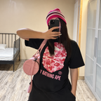 Kira Pink Camo Tee