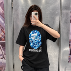Kira Blue Camo Tee