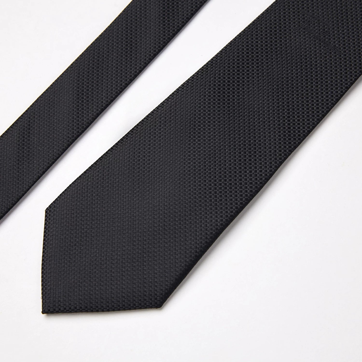 TAICHIISM basic check texture yarn-dyed logo intellectual, elegant atmosphere elegant 8cm wide versatile tie