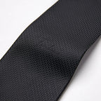 TAICHIISM basic check texture yarn-dyed logo intellectual, elegant atmosphere elegant 8cm wide versatile tie