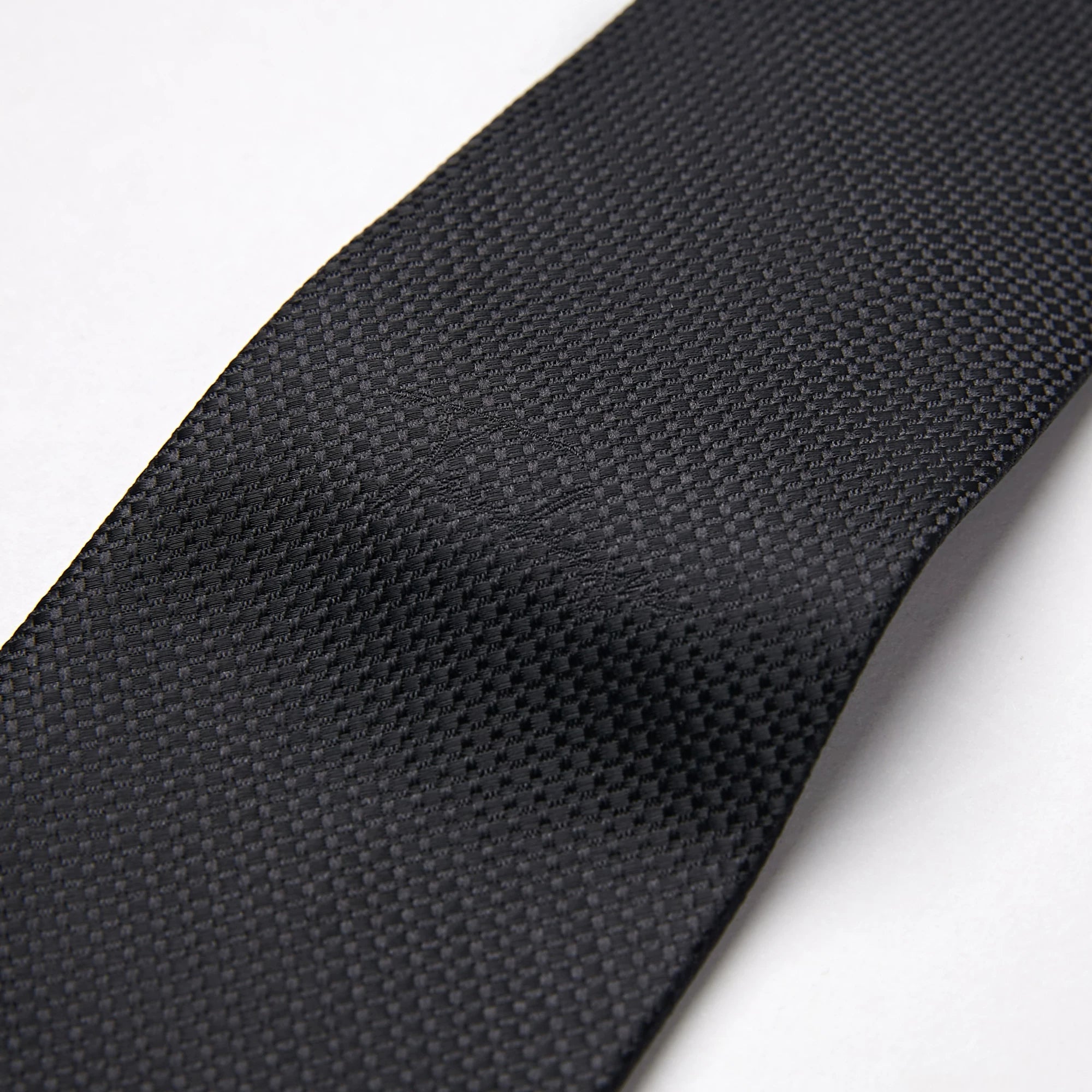 TAICHIISM basic check texture yarn-dyed logo intellectual, elegant atmosphere elegant 8cm wide versatile tie