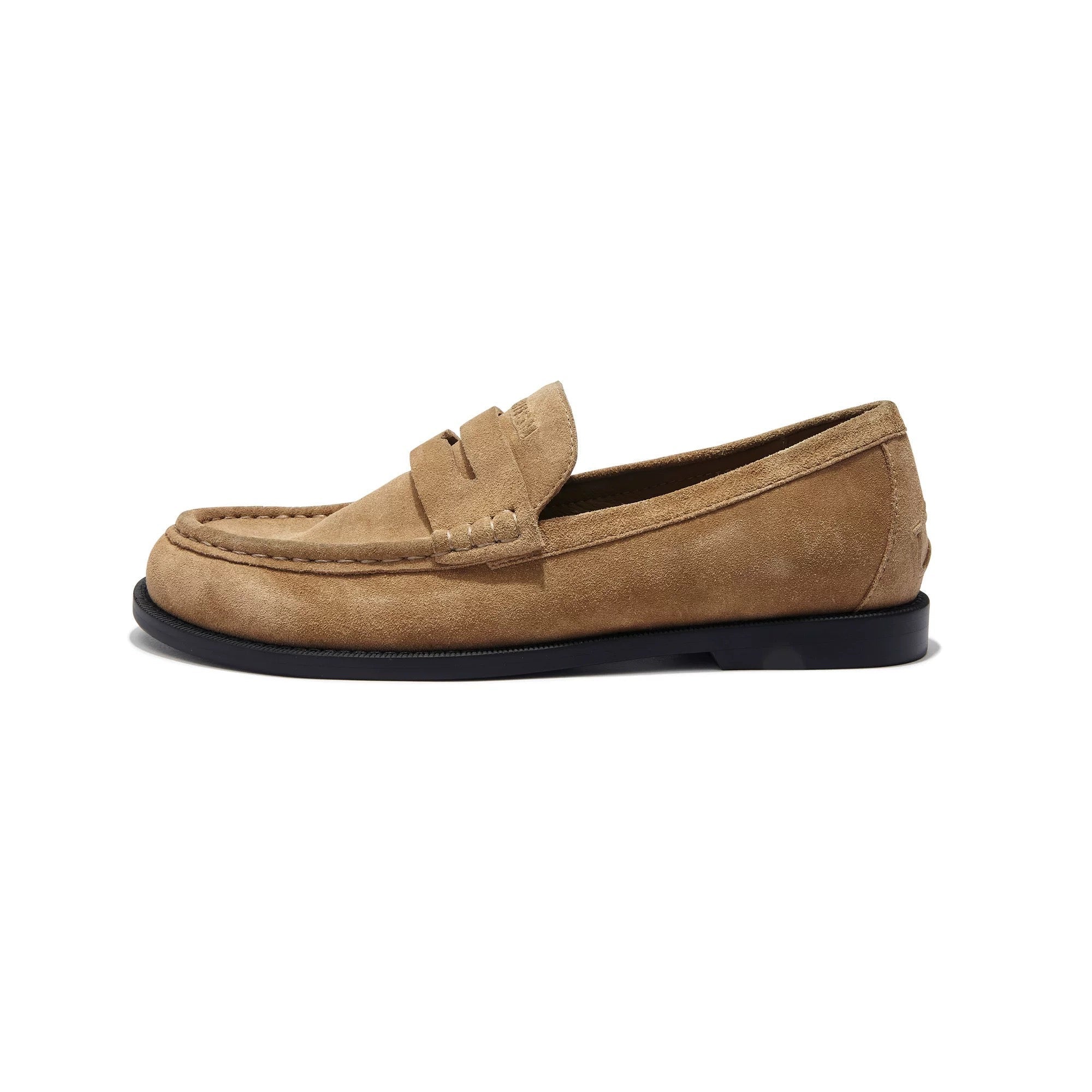 TAICHIISM Suede Penny Loafers