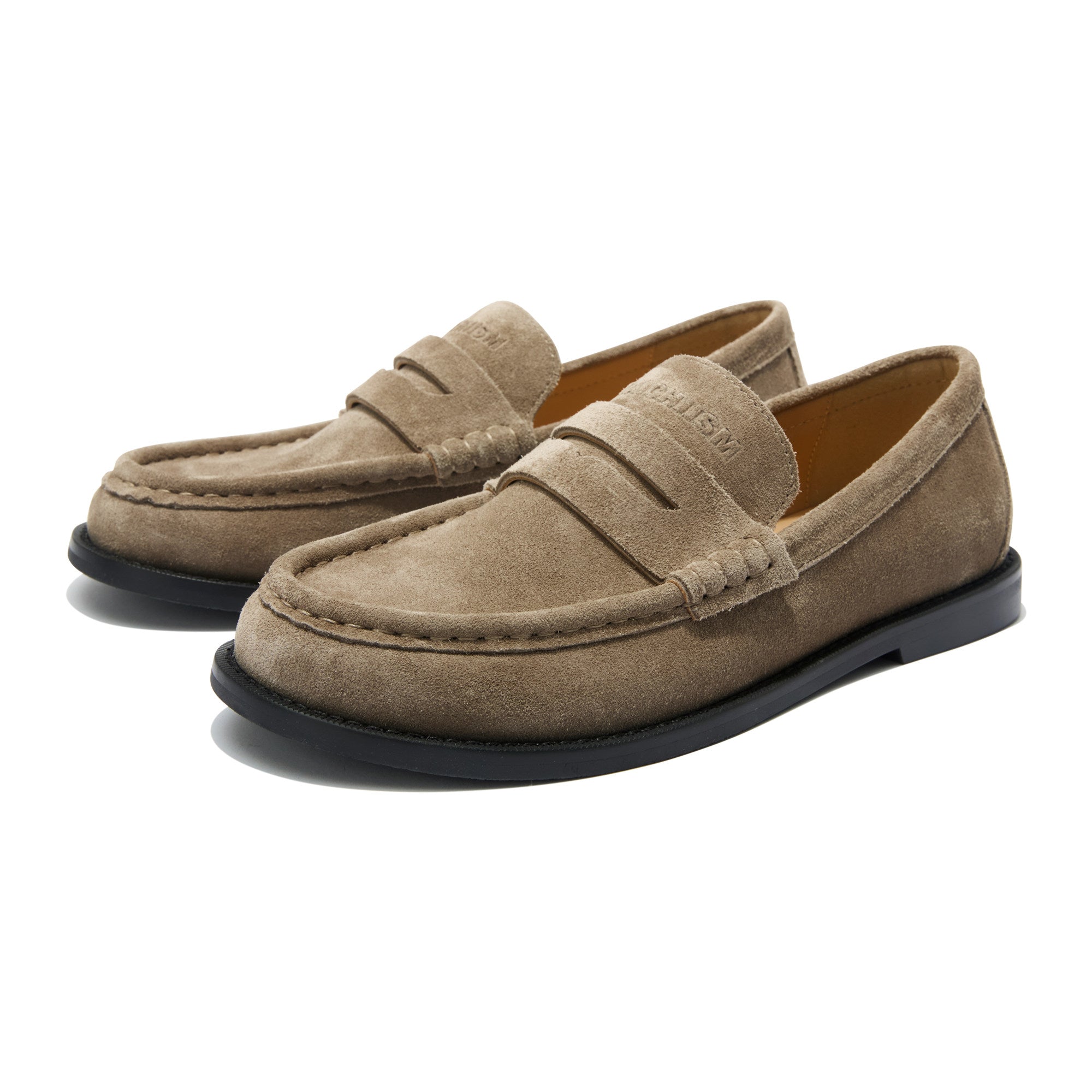 TAICHIISM Suede Penny Loafers