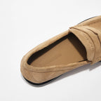 TAICHIISM Suede Penny Loafers