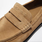 TAICHIISM Suede Penny Loafers