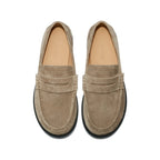 TAICHIISM Suede Penny Loafers