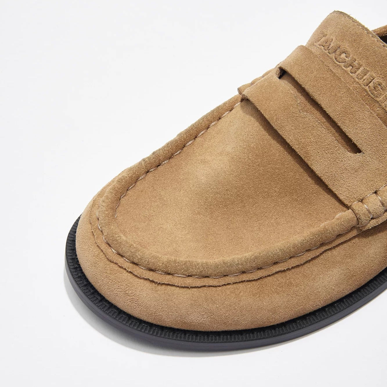 TAICHIISM Suede Penny Loafers