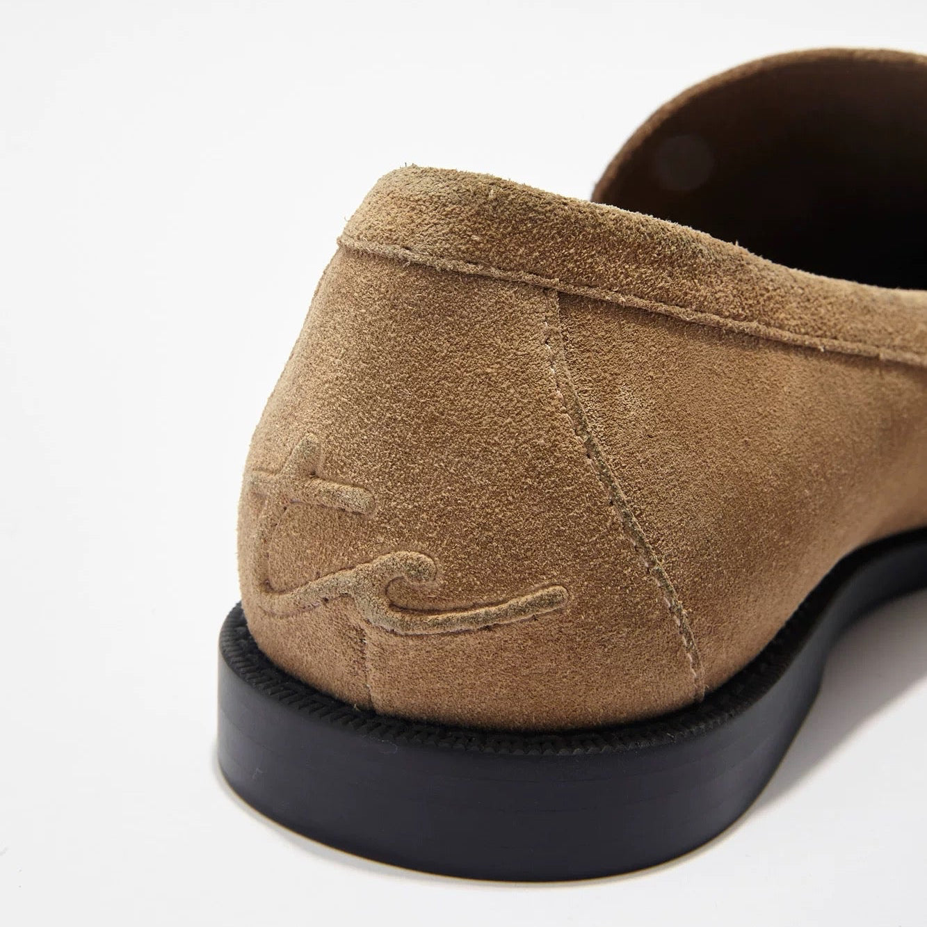 TAICHIISM Suede Penny Loafers