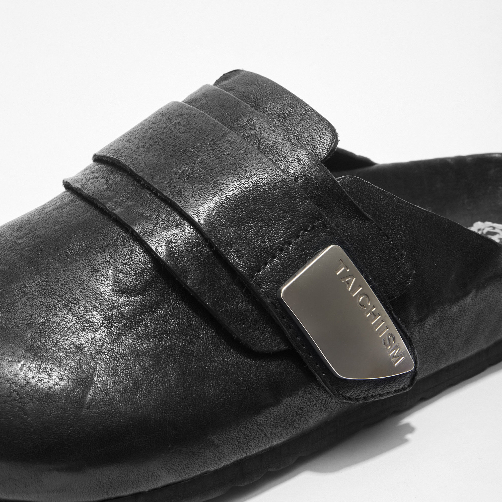 TAICHIISM Washed Leather Mules