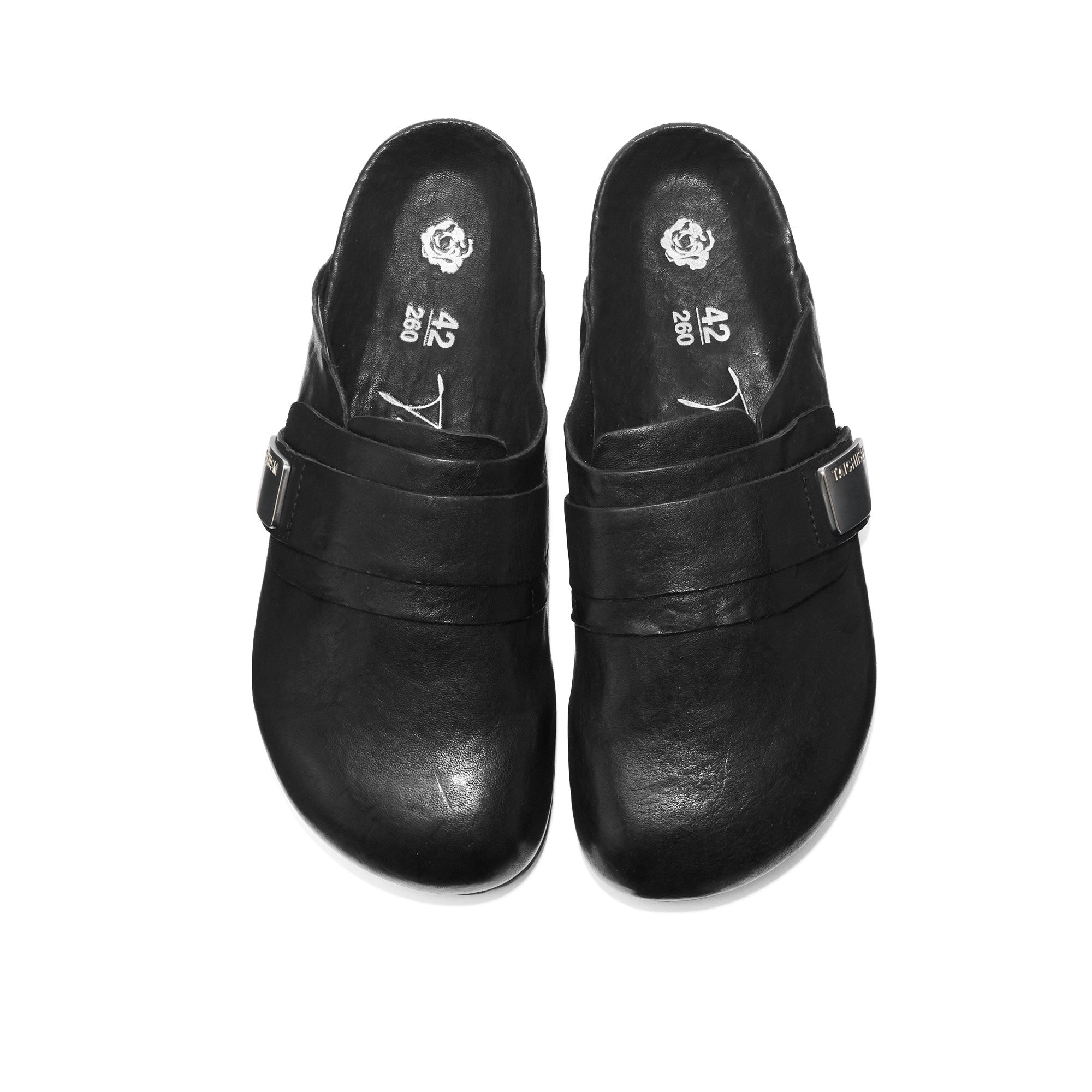 TAICHIISM Washed Leather Mules