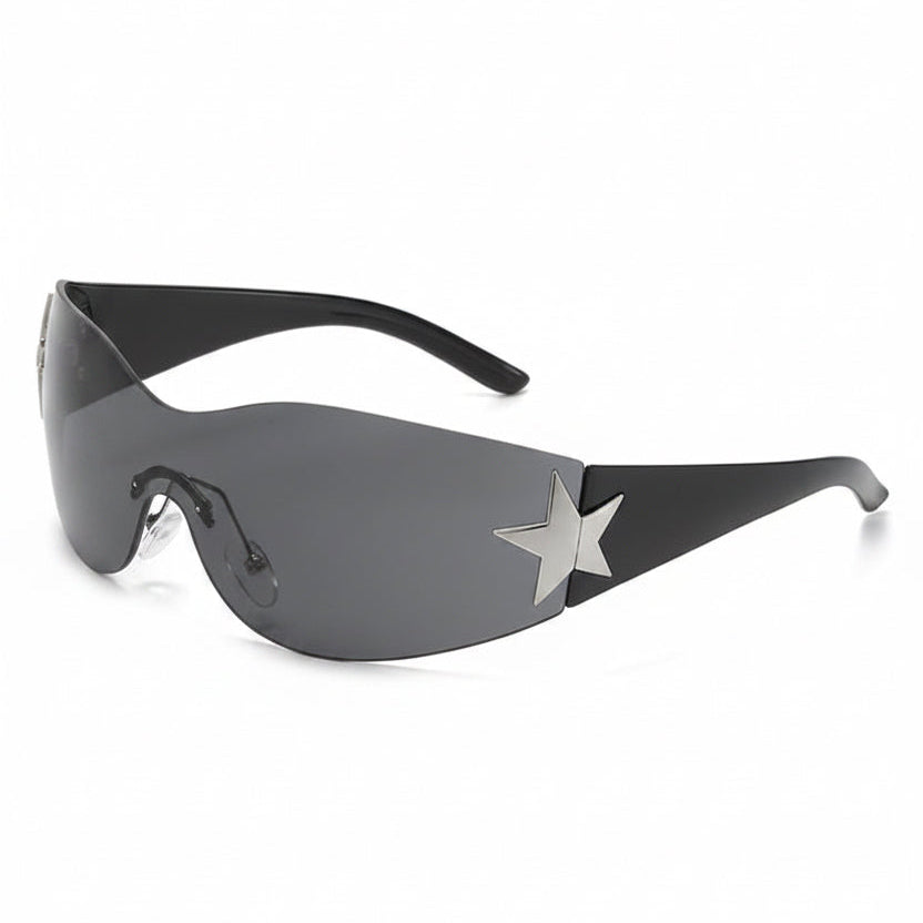 EYE Archive Nova Sunglasses in black smoke