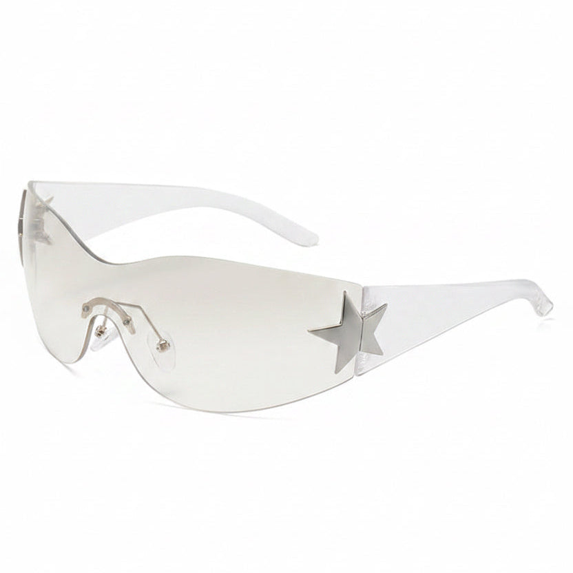 EYE Archive Nova Sunglasses in clear champagne