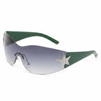 EYE Archive Nova Sunglasses in green gradient