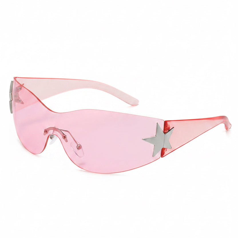 EYE Archive Nova Sunglasses in pink blush