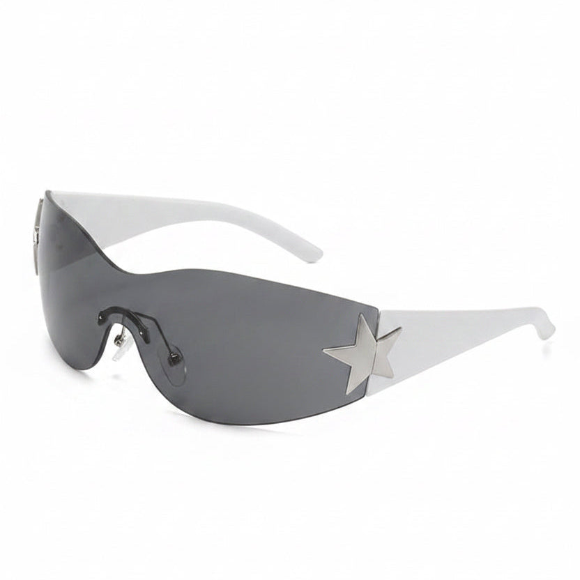 EYE Archive Nova Sunglasses in white smoke