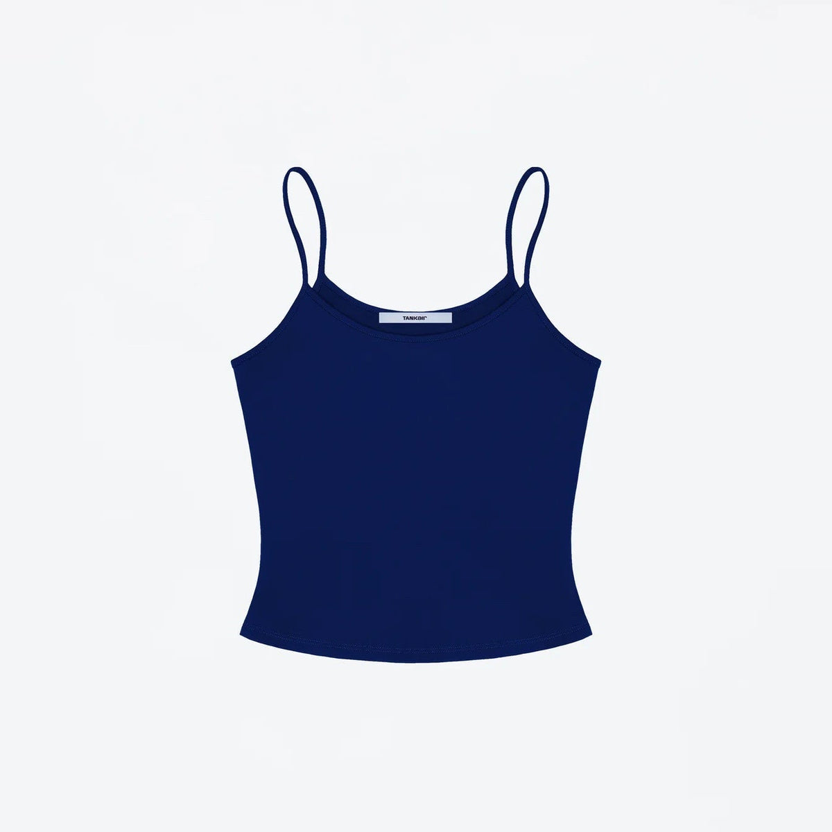 Flat product shot of the Studio Tank in navy blue